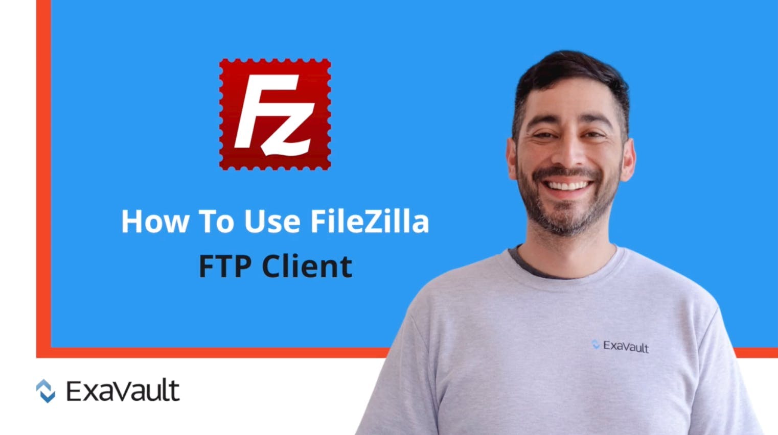 How to use FileZilla FTP client video thumbnail.